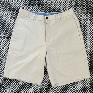 Brooks Brothers Light Khaki Flat Front Shorts